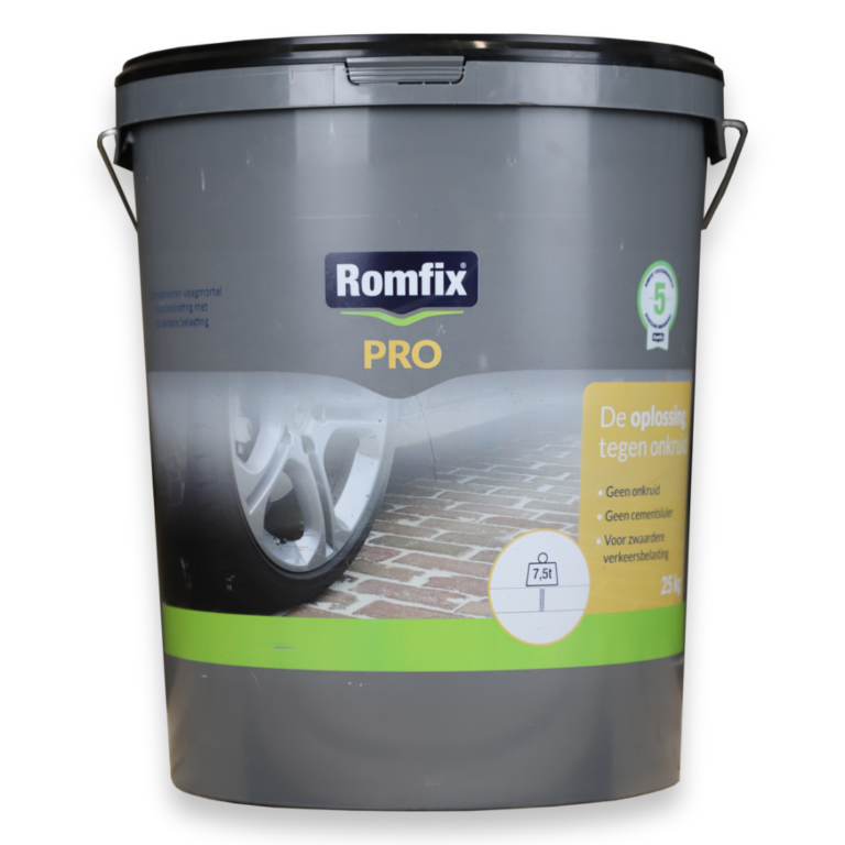 ROMFIX Pro 2 component Makkelijk Te Verwerken Onkruidvrij romfix-pro-2-component-makkelijk-te-verwerken-onkruidvrij
