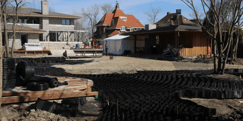 Stabiele tuin op slappe bodem